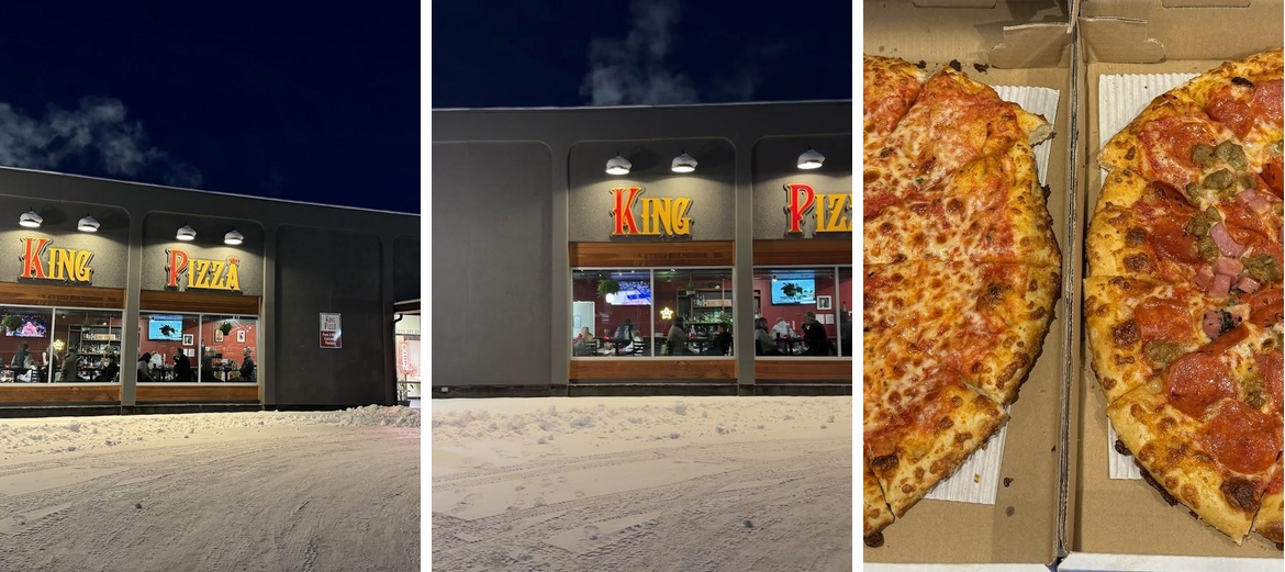 King Pizza Menu
