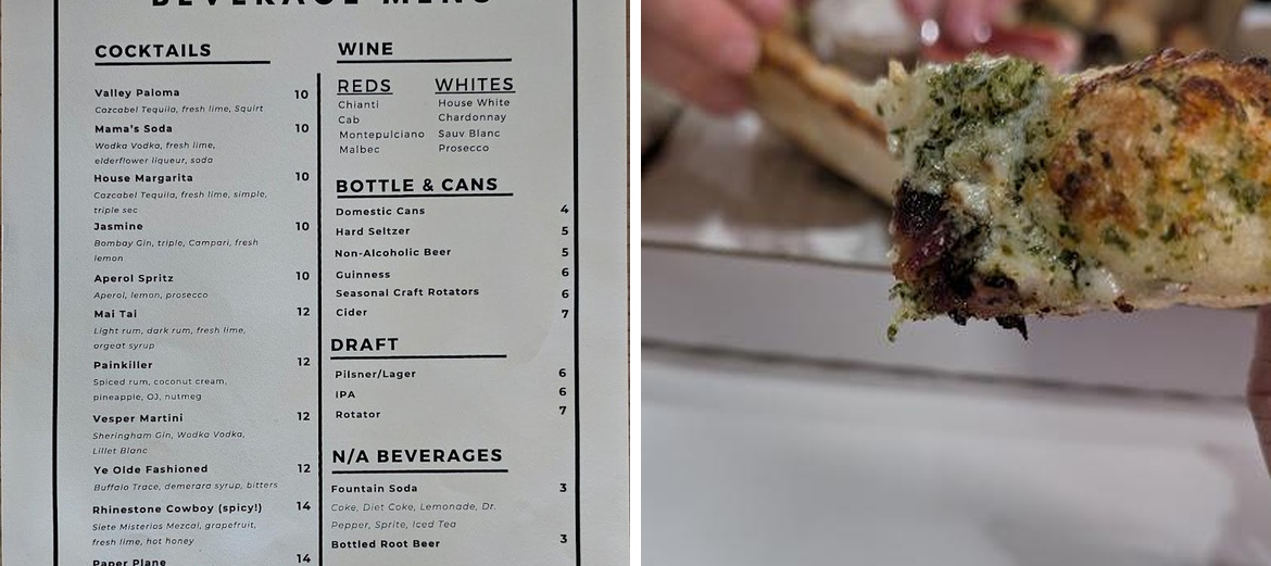 King Pizza Menu