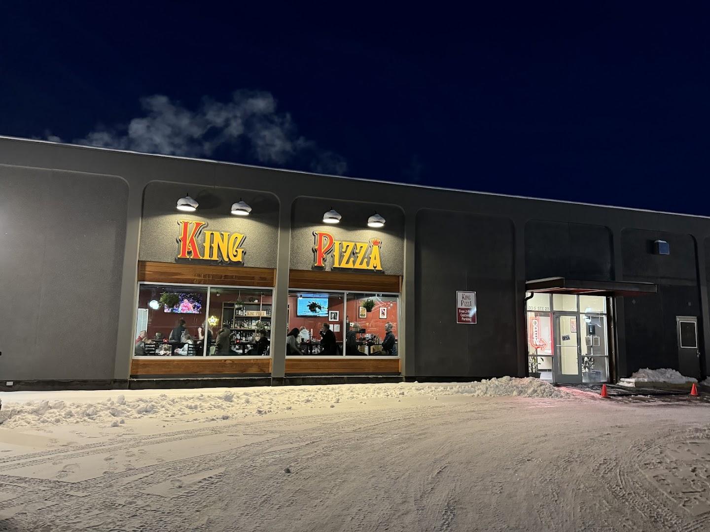 King Pizza Menu